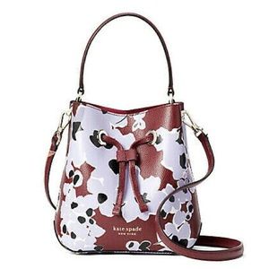 KATE SPADE Eva Wildflower bucket Bag NEW